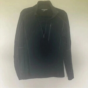 Kühl quarter  zip grey pullover